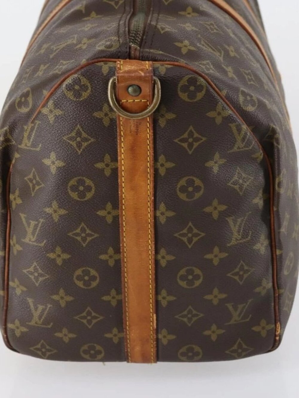LOUIS VUITTON Monogram Keepall Bandouliere 50 Boston Bag M41416 LV Auth 149416 - Picture 4 of 16